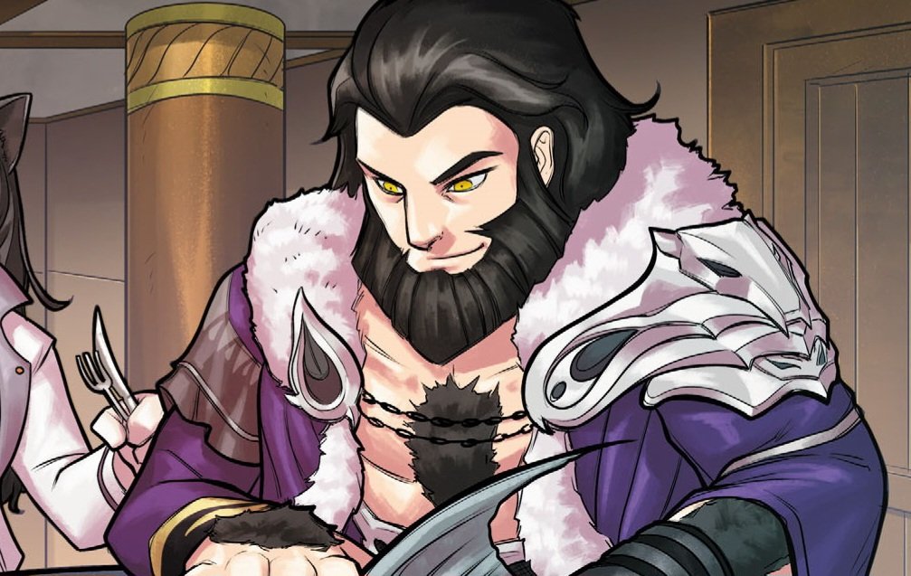 Today's DILF of the day is Ghira Belladonna from RWBY