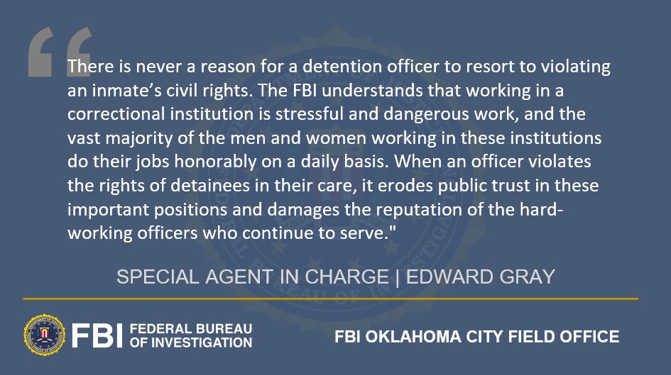 FBI Oklahoma City on Twitter "Former McClain County Jail Officer Kyle