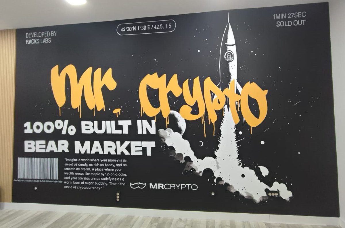 Muchos ya lo sabíais. Otros no. Lo que está claro es que este tipo de cosas es lo que nos hace estar a otro nivel.

🚨🚨🚨
Anunciamos oficialmente el coworking para holders ya disponible en la app de eventos 🎟️
tickets.mrcryptonft.com