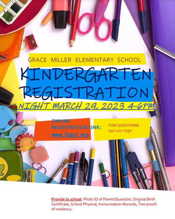 GraceMillerES1's tweet photo. It's time to register for Kindergarten!  We can't wait to meet our new Mustangs! https://t.co/pKnkjaomMK
