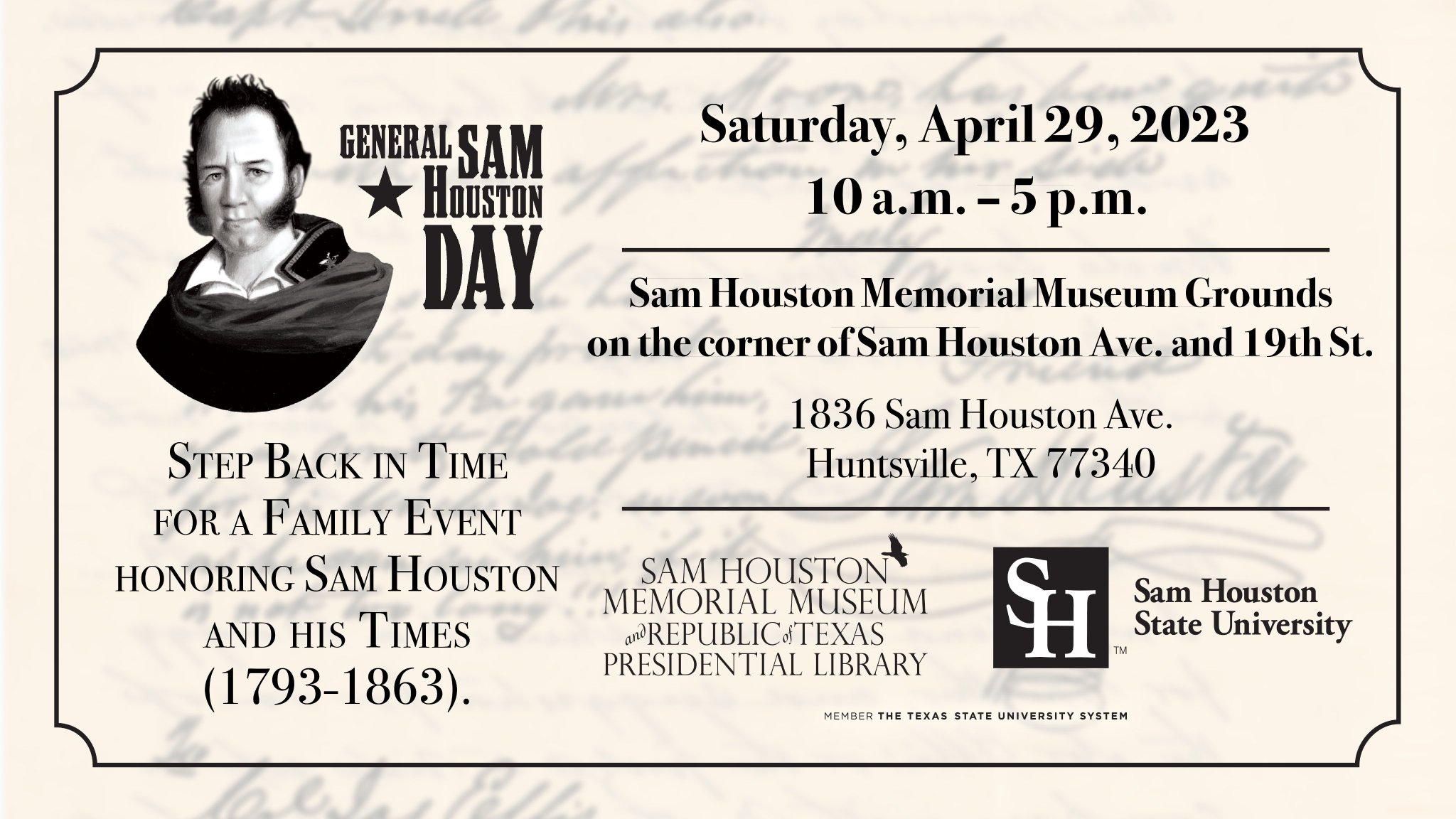 Sam Houston Memorial Museum On Twitter Step Back In Time With Us For sam-houston-memorial-museum-on-twitter-step-back-in-time-with-us-for