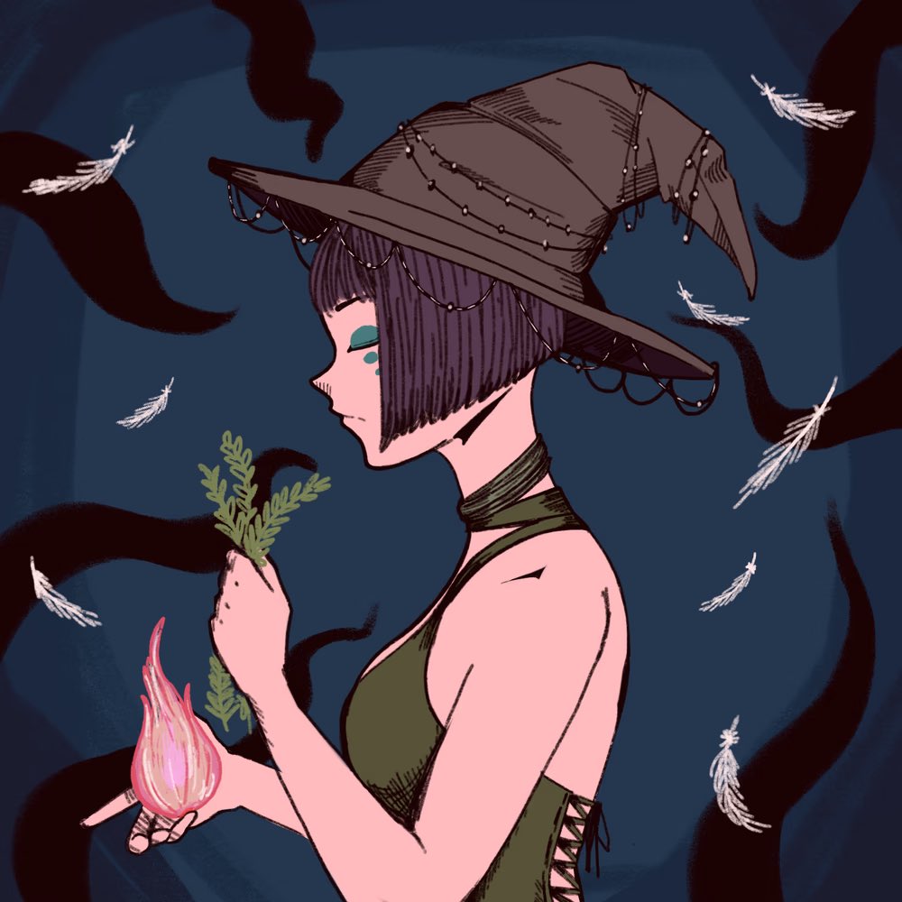 Wandering Witches - 0.07 eth mint! tweet media