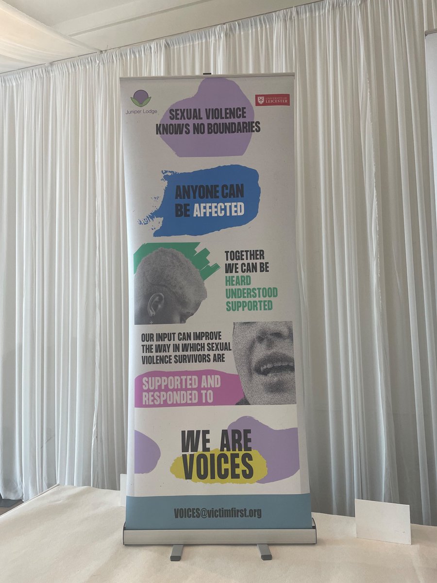 Emma and I were proud to present #VOICES at the #VAWG event hosted by <a href="/VR_Network/">Violence Reduction Network LLR</a> and <a href="/LeicsPCC/">Leicestershire OPCC</a> 

We have an incredible group who are using their #LivedExperience to inform our delivery plan and priorities in the partnership. 

Thank you 🙏🏼