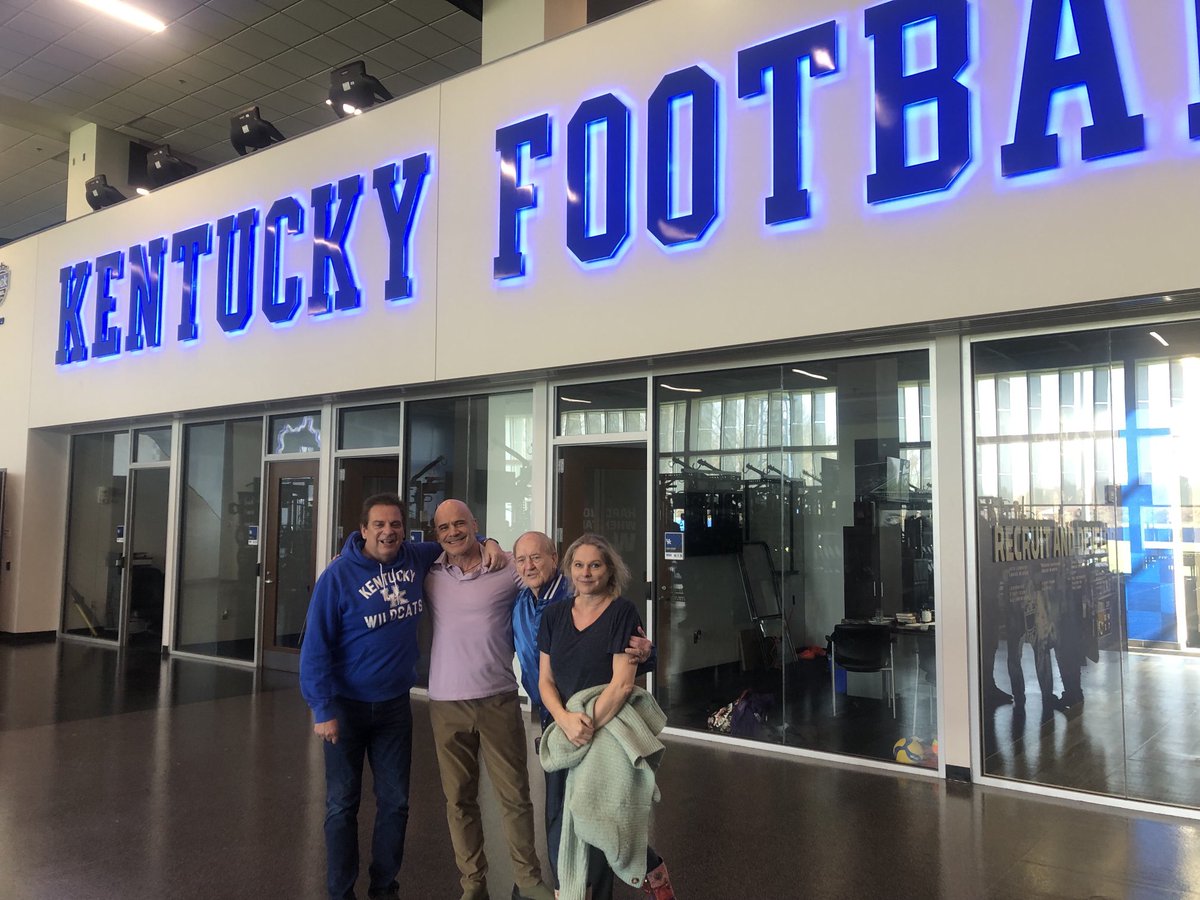 KennyRiceSports's tweet photo. The #InsideMMA reunion Kentucky style continues @BasRuttenMMA some @UKFootball and a visit @keeneland https://t.co/SiWNXn9z7b