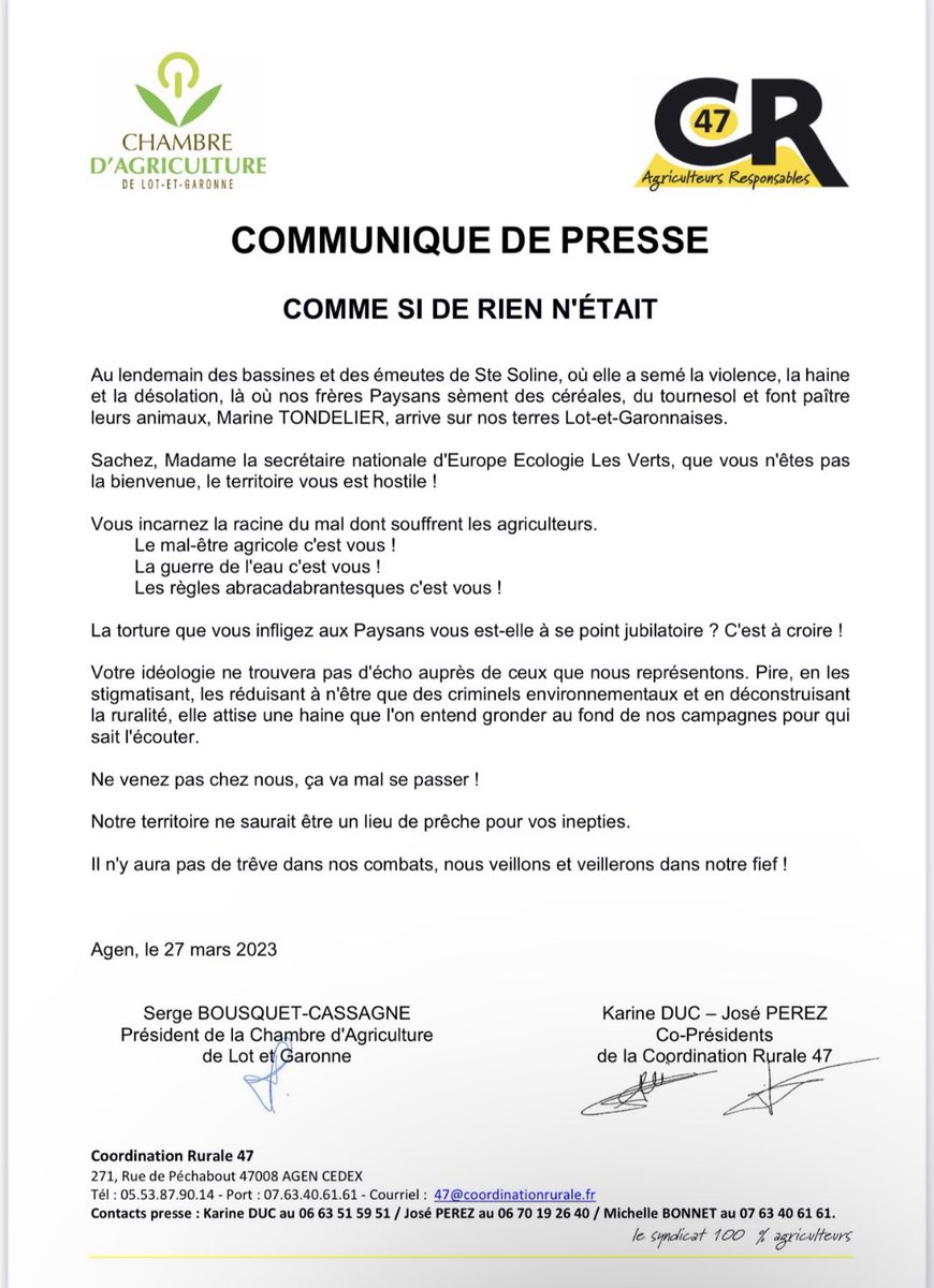 Marine Tondelier tweet media