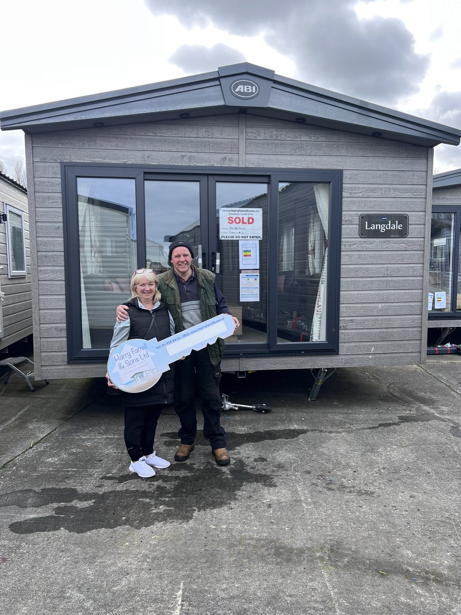 Harry Farrell & Sons (@hfs_mobilehomes) on Twitter photo Congratulations to Joe & Theresa 🎉 They have just purchased this fabulous new <a href="/ABIHolidayHomes/">ABI Holiday Homes</a> Langdale 🤩 Delivery is to our Ardamine Holiday Park #Wexford 🌴 Congratulations to Joe & Theresa 🎉 They have just purchased this fabulous new <a href="/ABIHolidayHomes/">ABI Holiday Homes</a> Langdale 🤩 Delivery is to our Ardamine Holiday Park #Wexford 🌴