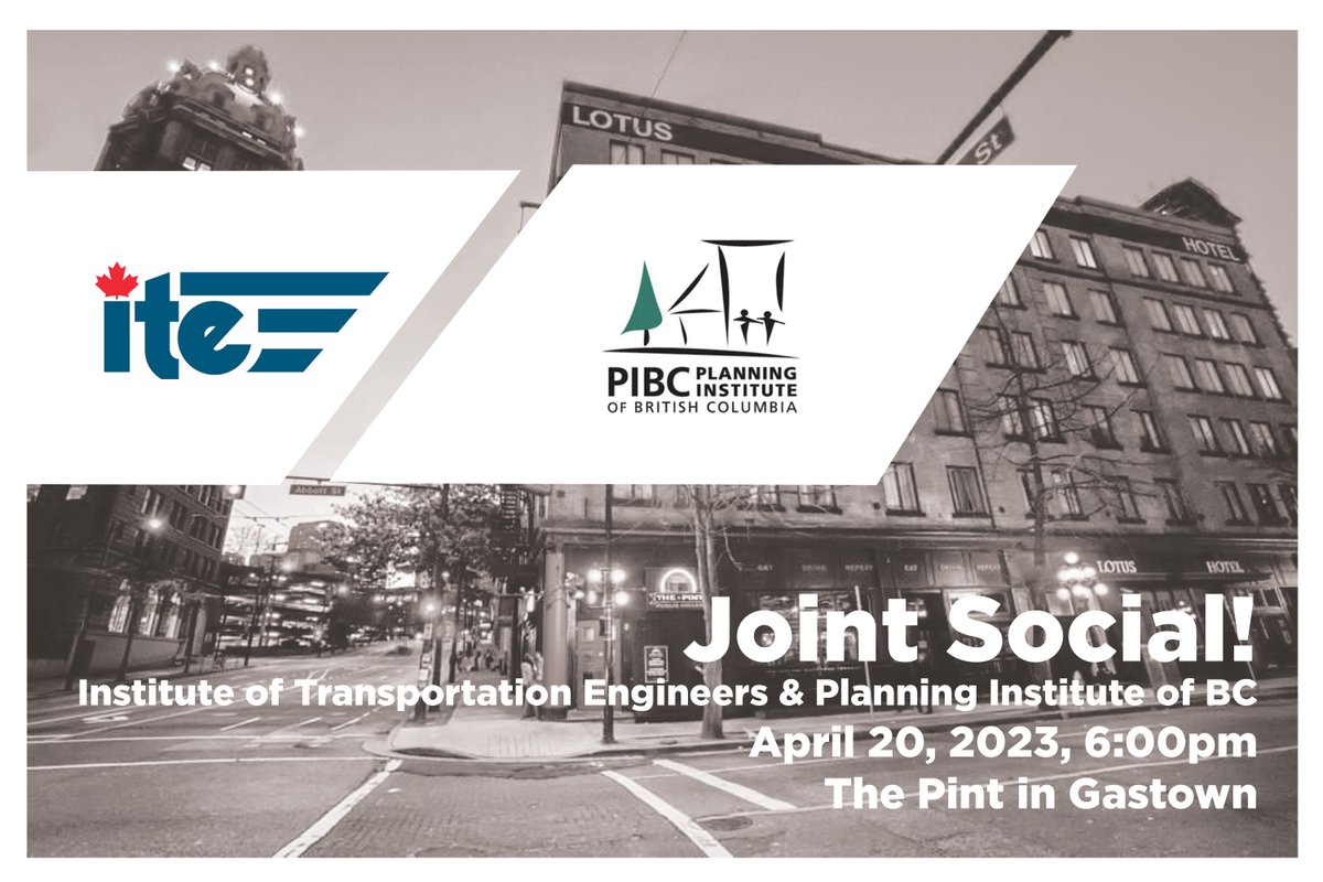 PIBC South Coast (@pibc_southcoast) on Twitter photo 👆A planner and an engineer walk into a bar....
for our fun social event on April 20th hosted by PIBC and the Greater Vancouver Institute of Transportation Engineers!
Register Here: tinyurl.com/5f6mrb68
<a href="/ITEhq/">ITE - Community of Transportation Professionals</a> 👆A planner and an engineer walk into a bar....
for our fun social event on April 20th hosted by PIBC and the Greater Vancouver Institute of Transportation Engineers!
Register Here: tinyurl.com/5f6mrb68
<a href="/ITEhq/">ITE - Community of Transportation Professionals</a>