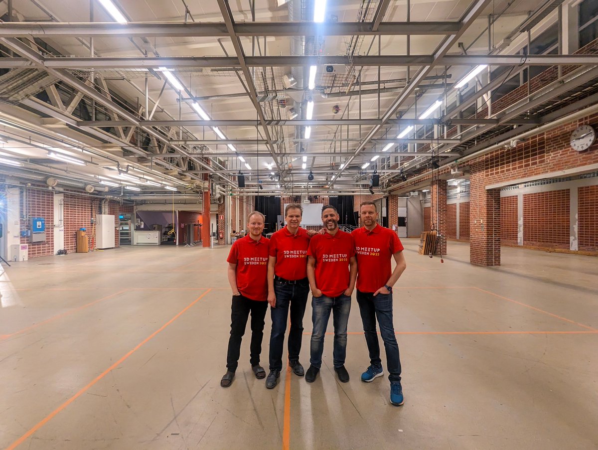 3D Meetup 2023 is officially over – and it was a blast! There were over 800 visitors, and well past 400 pancakes were printed. Thank you all for supporting us and making this possible! We're already stoked for next year!❤️

// Jonathan, Niklas, Peter &amp; Ron
