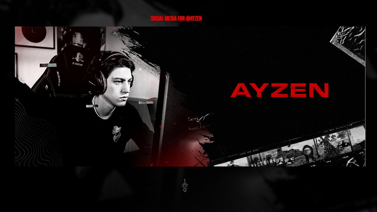 mathHDW's tweet image. Twitch header for @AyzenLr 
HD link: imgur.com/a/D7SmeoX