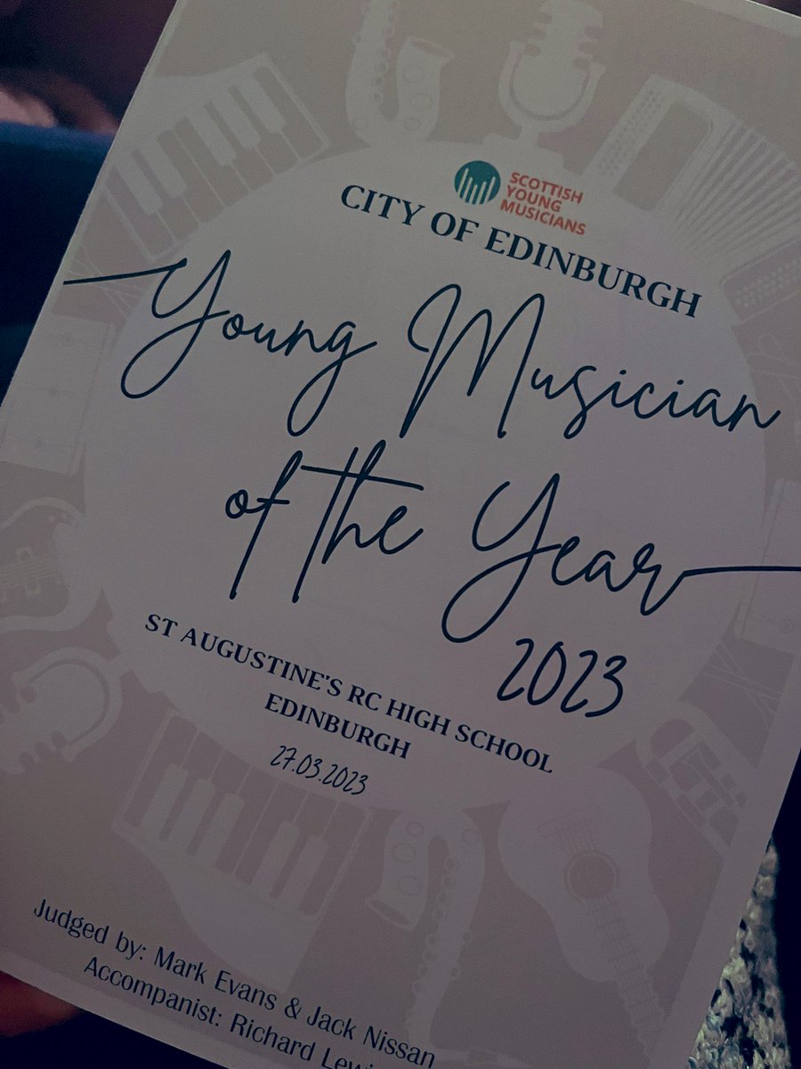 A huge well done to Freya Eng competing in ‘Scotland’s Young Musician’ regional final tonight with her fantastic and emotive performance of Carrie. Also to <a href="/edinburghcoems/">City of Edinburgh Music School</a> Jazz Quartet for their group entry- A wonderful showcase of Edinburgh’s musical talent! #SYM #youngtalent