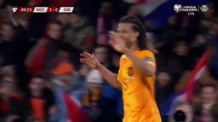 Nathan Aké! 🔥  The Dutch lead 2-0 over Gibraltar 👏