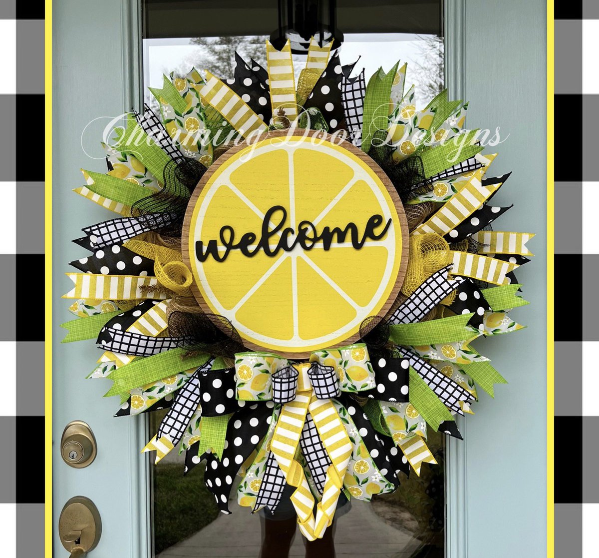 charmingdoordes's tweet photo. #wreath #Etsy #home #spring #crafts #door #decor #decorating #lemon #handmade #homedecor #interiordecor #designs #summer #picoftheday #southern #wrightsvillebeach #wilmington #mothersday #bow #tweetoftheday #fun #cute https://t.co/OWwCTzTQ7W