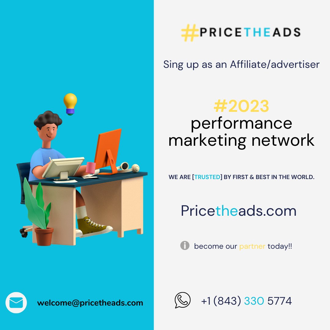We have exclusive rights on first-class direct offers. You can pick high-rewarding offers that can’t be found anywhere.
Join us today 
Email: welcome@pricetheads.com
Skype: live:.cid.92543862c8bb4680
Whatsapp: +1 (843) 330 5774
Website : Pricetheads.com
