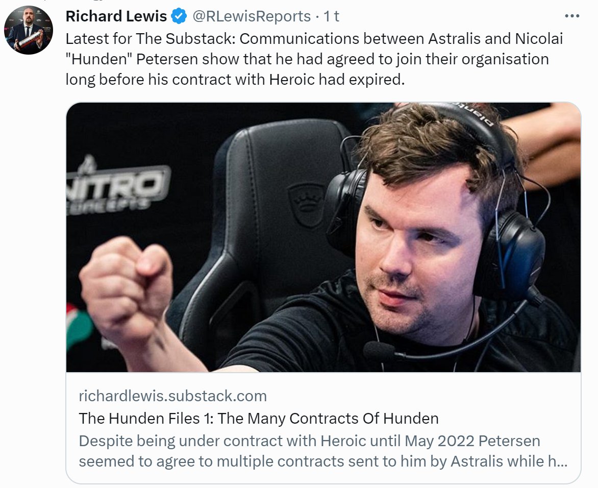 HLTV.org - Despite taking a break in 2022, Nicolai