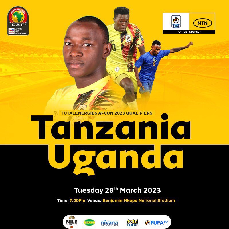Let’s Go @UgandaCranes Let’s Go!!!!!!!!  💛 #MTNUgandaFootball #MTNUgFootball