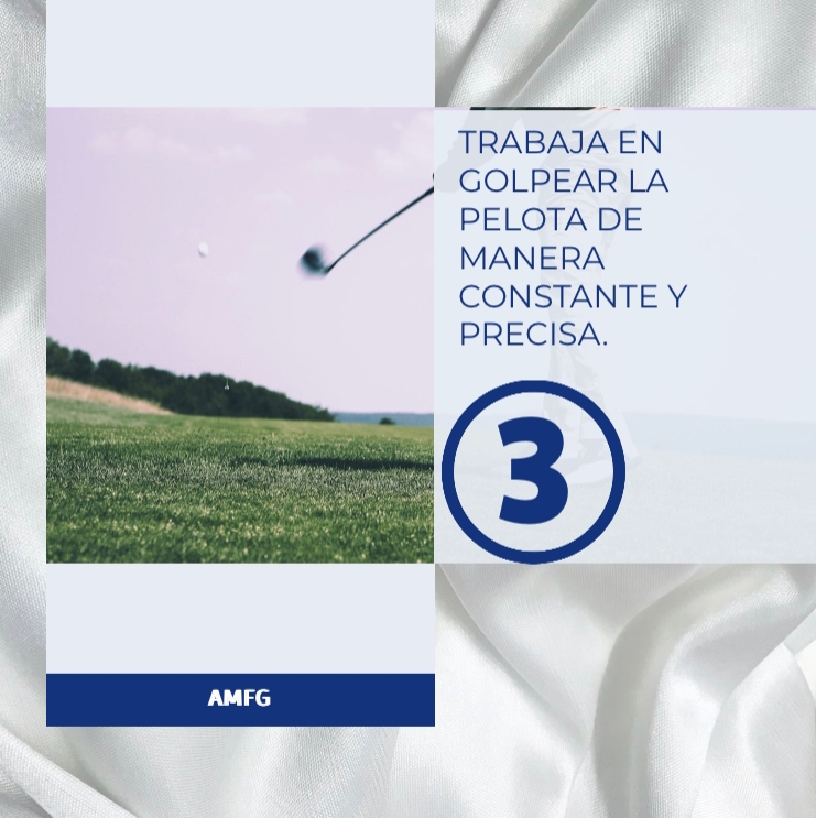 AMFGOLF's tweet image. 3. Practica golpear la pelota de manera constante y precisa.
¡Feliz práctica! #golf  #golfswingtips #golfpractice #mejoratujuegodegolf #golffemenilamfg #somosgolf #orgullo⛳🏌️‍♀️🇲🇽
📸econe.mkt