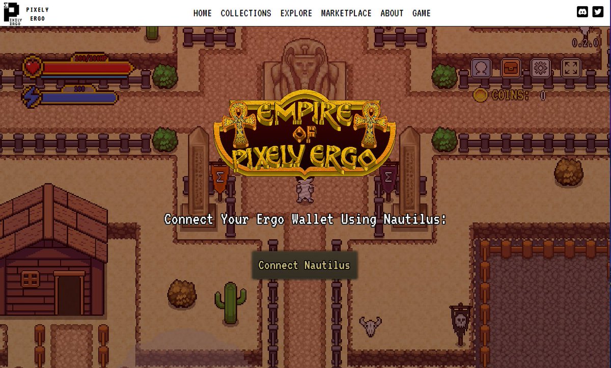 PixelyErgo's tweet image. 🚨 Alpha V2 of Empire of PixelyErgo is LIVE! 🎮🌟

Play &amp;amp; join the adventure through this link 👉🏼 pixelyergo.com/game/

Experience the new additions &amp;amp; changes on Windows &amp;amp; Mac browser 💻 connecting through Nautilus! 🤩
#Ergo #PixelyErgo #EOPE #P2E #ErgoMummies