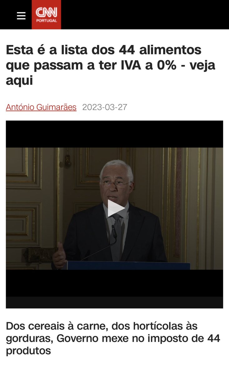 lcssousa's tweet photo. In #portugal, the tax on essential products was reduced to zero, but the government forgot about #vegans and #vegetarians. good laws. https://t.co/SKrfXTcPKx