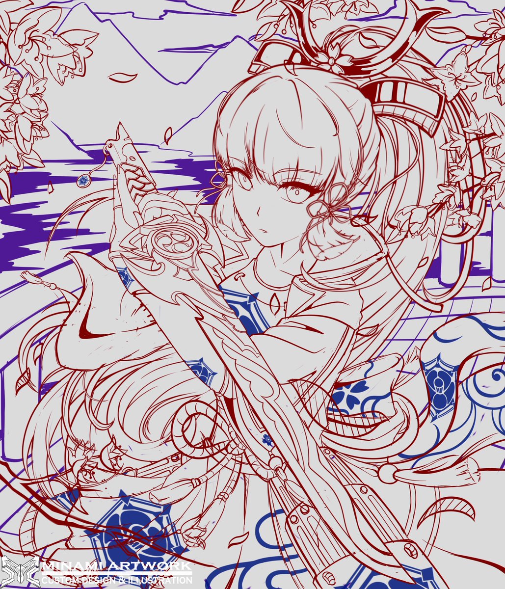 Minami14R's tweet photo. Genshin Impact Ayaka Fanart Contest

#GenshinImpact #KamisatoAyaka #FanArtContest https://t.co/tofXcBrpLL