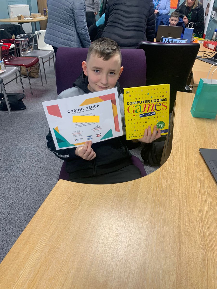Carolanburnet's tweet image. This young man was delighted with his success at the Coding Club. He invited his cluster support teacher to see what he had achieved @NLVirtualSchool #relationships #codingclub