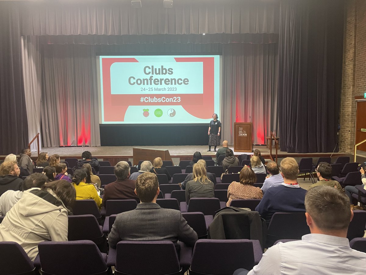 Andy Briggs (@mrabriggs) on Twitter photo Had a brilliant time at #ClubsCon23 this weekend. It was great to meet up with so many lovely people from the coding club community, and I've come back with loads of ideas for <a href="/CoderDojoBC/">☯️ CoderDojo Bishops Cleeve</a>
Huge thanks to the <a href="/RaspberryPi_org/">Raspberry Pi Foundation</a> team for organising a great event! Had a brilliant time at #ClubsCon23 this weekend. It was great to meet up with so many lovely people from the coding club community, and I've come back with loads of ideas for <a href="/CoderDojoBC/">☯️ CoderDojo Bishops Cleeve</a>
Huge thanks to the <a href="/RaspberryPi_org/">Raspberry Pi Foundation</a> team for organising a great event!