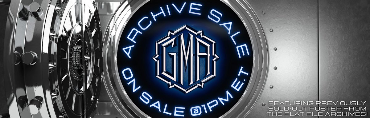 From the depths of the Flat File Archives…

Goes On Sale Friday, 03/31 @ 1 PM ET. 
bit.ly/3kSrgnw👈

#greymatterart #collectables #limitededitionprints #posterart #filmart #comicart #comingsoon