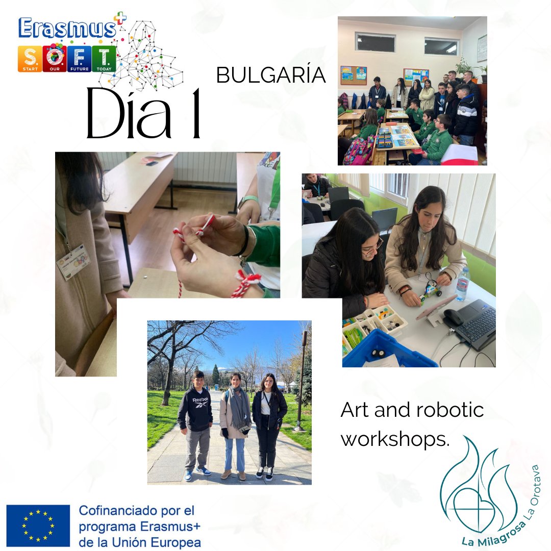 ColeMilagrosaOr's tweet photo. El alumnado participante de la 5ª movilidad del proyecto "S.O.F.T." ha visitado el centro escolar búlgaro.
@sepie_gob @erasmusplusprojects @OPEECanarias
#OPEEC #ErasmusPlus #starourfuturetoday #sepiegob https://t.co/85culPSsSu