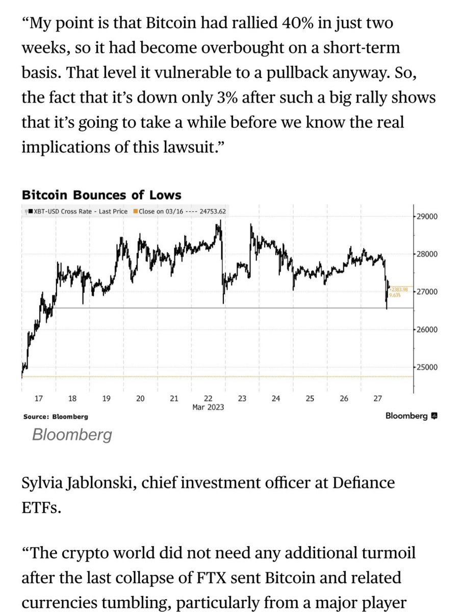 Constant market manipulation in crypto land. Total criminal enterprise