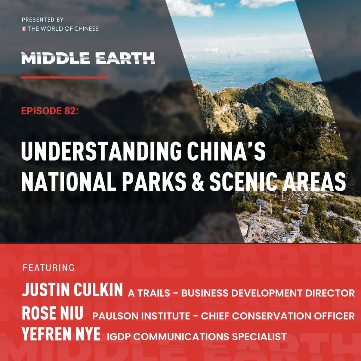 Paulson Institute Conservation (@PI_Conservation) on Twitter photo 2023-03-27 20:12:06 Rose Niu, PI's Chief Conservation Officer, joins #MiddleEarthPodcast to discuss the creation of China's national park system amidst a growing demand for outdoor experiences. theworldofchinese.com/the-world-of-c… Rose Niu, PI's Chief Conservation Officer, joins #MiddleEarthPodcast to discuss the creation of China's national park system amidst a growing demand for outdoor experiences. theworldofchinese.com/the-world-of-c…