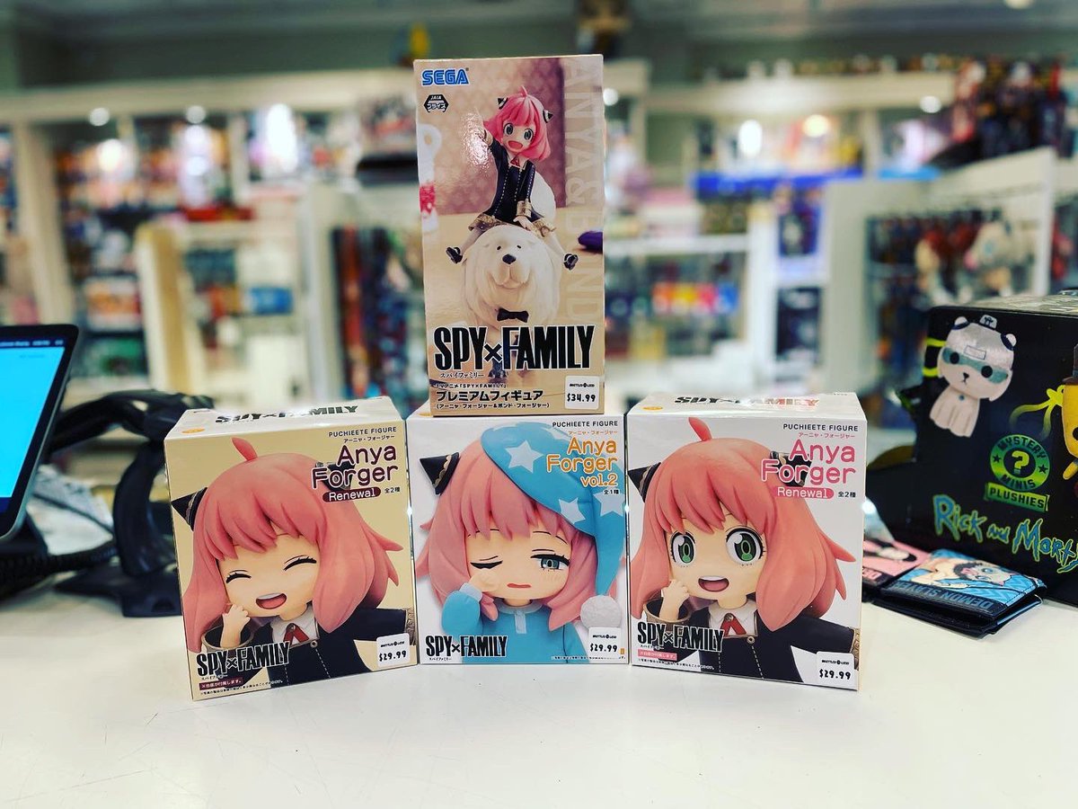 Checkout some of the newest figures at Unsettled Geeks!

Chainsaw Man figures are awesome and Anya figures are super adorable!

Stop by now and Geek Out with Unsettled Geeks!

#spyxfamilyfigures #chainsawmanfigures #animefigures #chainsawman #spyxfamily #unsettledgeeks