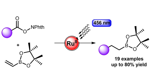 EurJOC (@eurjoc) on Twitter photo Visible-Light-Promoted Reaction of N-Hydroxyphthalimide Esters with Vinyl Boronic Pinacol Ester by Christoforos Kokotos and co-workers <a href="/KokotosCG/">Kokotos CG Research Group</a> <a href="/GKI13/">西場弘治</a> <a href="/naya_stini/">Naya Stini</a> <a href="/BatsikaChara/">CS Batsika</a> <a href="/uoaofficial/">University of Athens</a> onlinelibrary.wiley.com/doi/10.1002/ej… Visible-Light-Promoted Reaction of N-Hydroxyphthalimide Esters with Vinyl Boronic Pinacol Ester by Christoforos Kokotos and co-workers <a href="/KokotosCG/">Kokotos CG Research Group</a> <a href="/GKI13/">西場弘治</a> <a href="/naya_stini/">Naya Stini</a> <a href="/BatsikaChara/">CS Batsika</a> <a href="/uoaofficial/">University of Athens</a> onlinelibrary.wiley.com/doi/10.1002/ej…