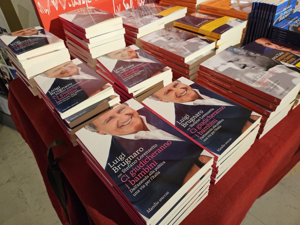 LuigiBrugnaro's tweet photo. Alla 36a Mostra del Libro di #Borgoricco invitato dal collega Alberto Stefani per presentare "Ci giudicheranno i bambini"

Il Veneto ha dimostrato che ce la possiamo fare e voglio raccontare la mia esperienza perché possa essere da esempio, a vantaggio di chi oggi ancora non vota https://t.co/cIybsBYkBi