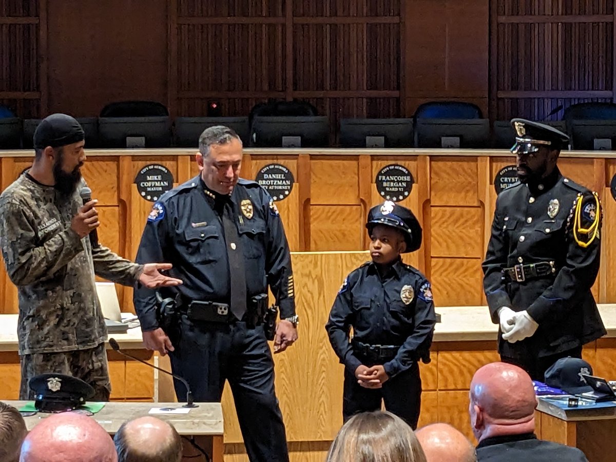 FBI Denver on Twitter "FBI Director Wray gave DJ his FBI credentials