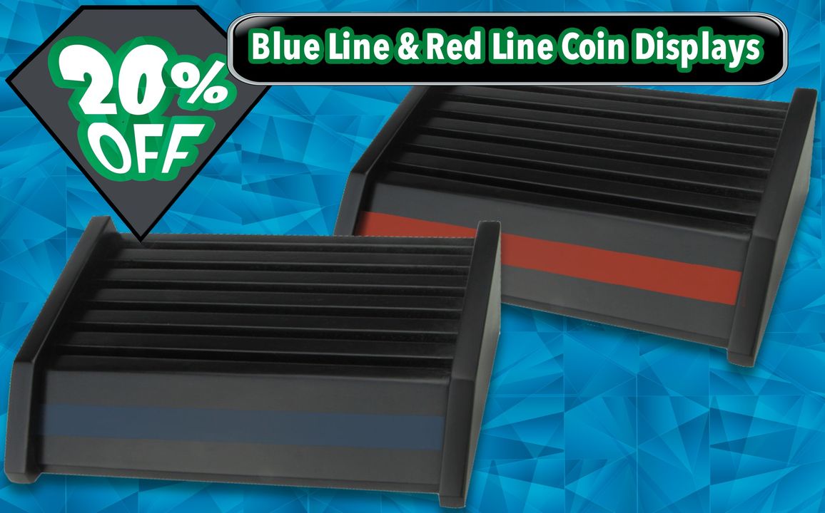 Only a few days left to shop March Sale items at SymbolArts; including the Red Line &amp; Blue Line Coin Displays.

symbolartsshop.com/collections/sa…