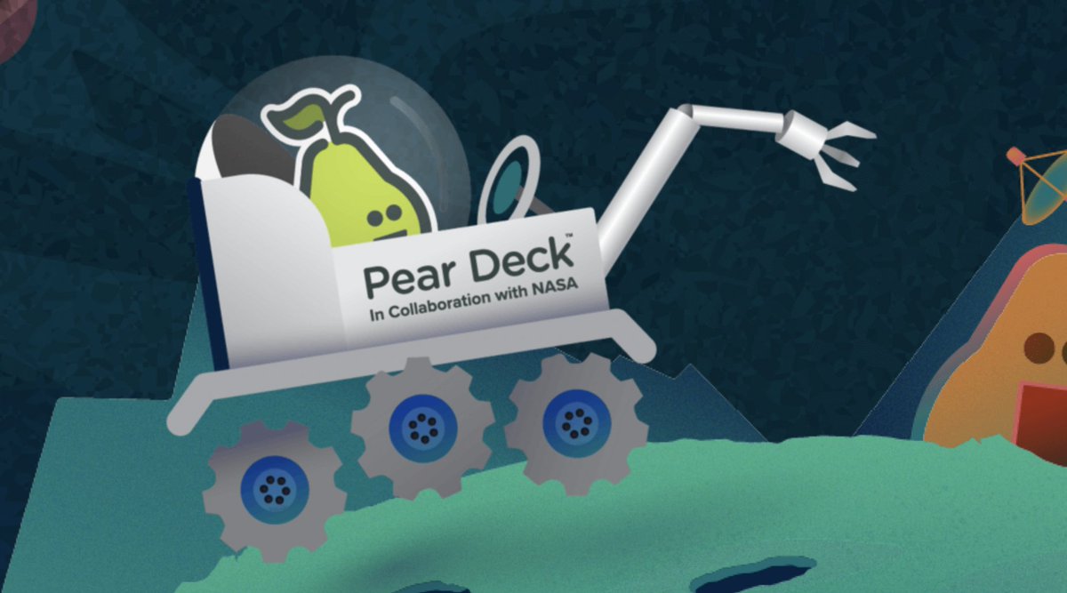 CassSchilp's tweet photo. Check out the @PearDeck and @NASA collab to spark student engagement and provide opportunities for kids to explore STEM-related careers! https://t.co/o0ZkTKkuQg