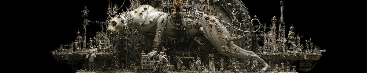 gCMG_Obv's tweet photo. A post-industrial Rococo master, Kris Kuksi obsessively arranges characters and architecture in asymmetric compositions with an exquisite sense of drama.
https://t.co/VpGOytj4BU https://t.co/agqi4Sq0m7