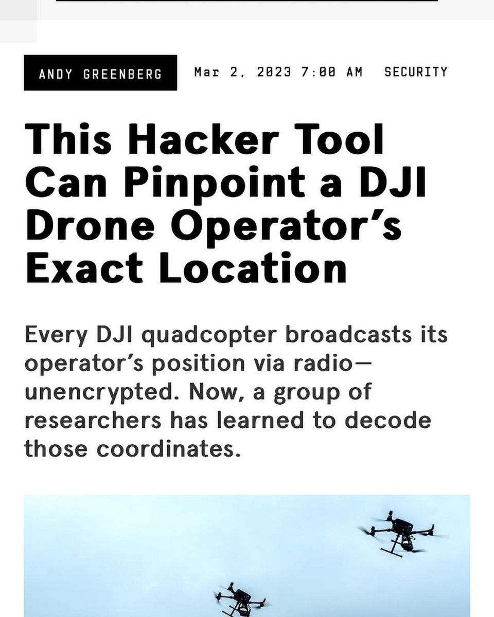Churrofighter's tweet image. DroneSploit - Console made with SploitKit for hacking light commercial drones.
github.com/dhondta/drones…
 #python #sploitkit #dronehacking #dronepentesting #EW #ElectronicWarfare