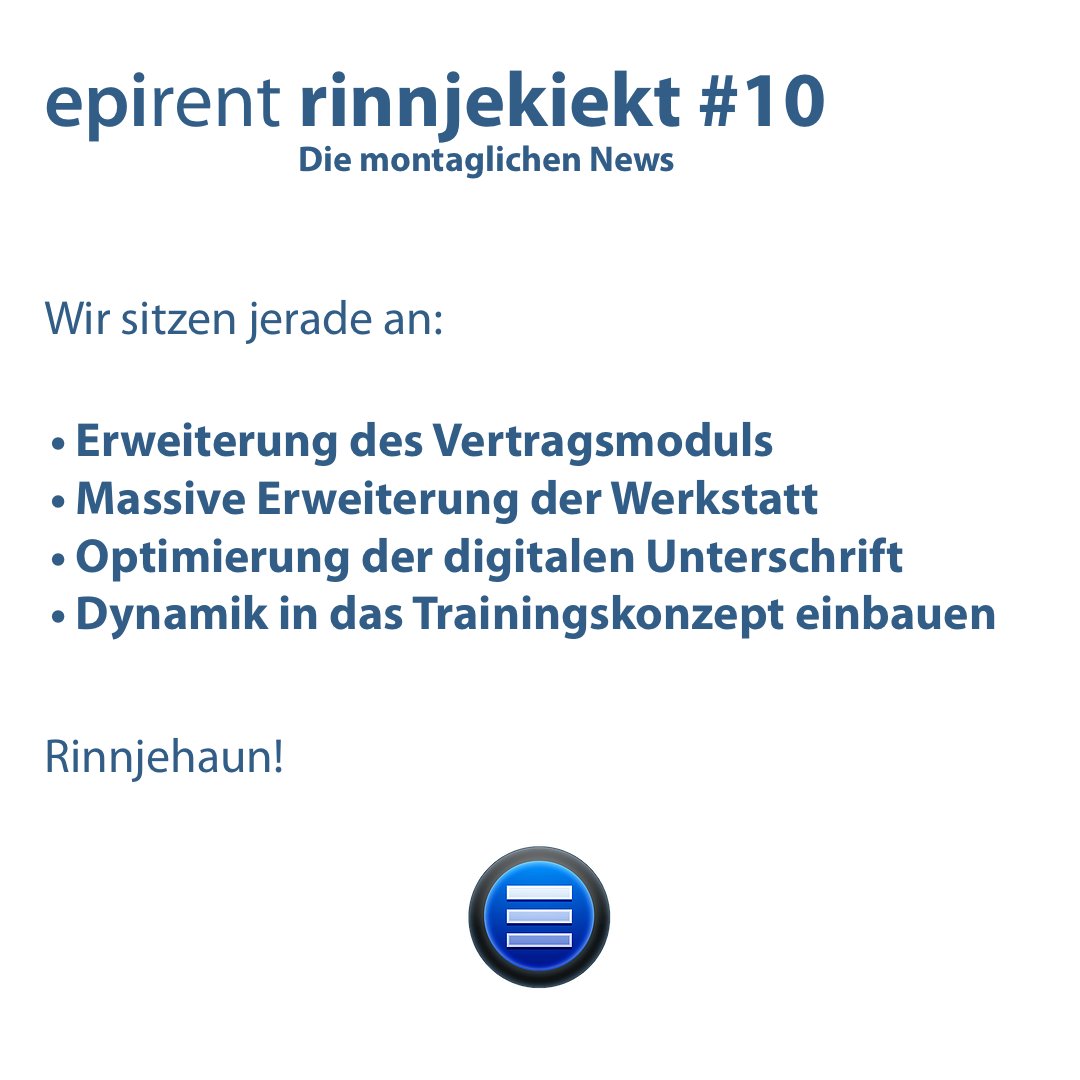 epirent - EPI development tweet media