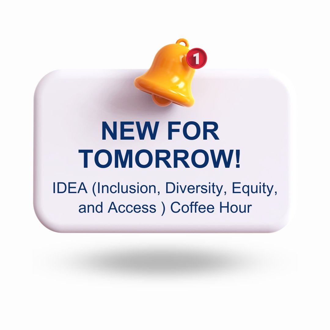 HFES's tweet image. #HFESHCS IDEA (Inclusion, Diversity, Equity, and Access) Coffee Hour presented by the HFES Council of Affinity Group and HFES DEI Committee. Tuesday, 3/28 from 7:30-8:30 AM in St. Croix 2. Join this informal event to connect &amp;amp; discuss IDEA topics. BYO breakfast. Coffee provided.