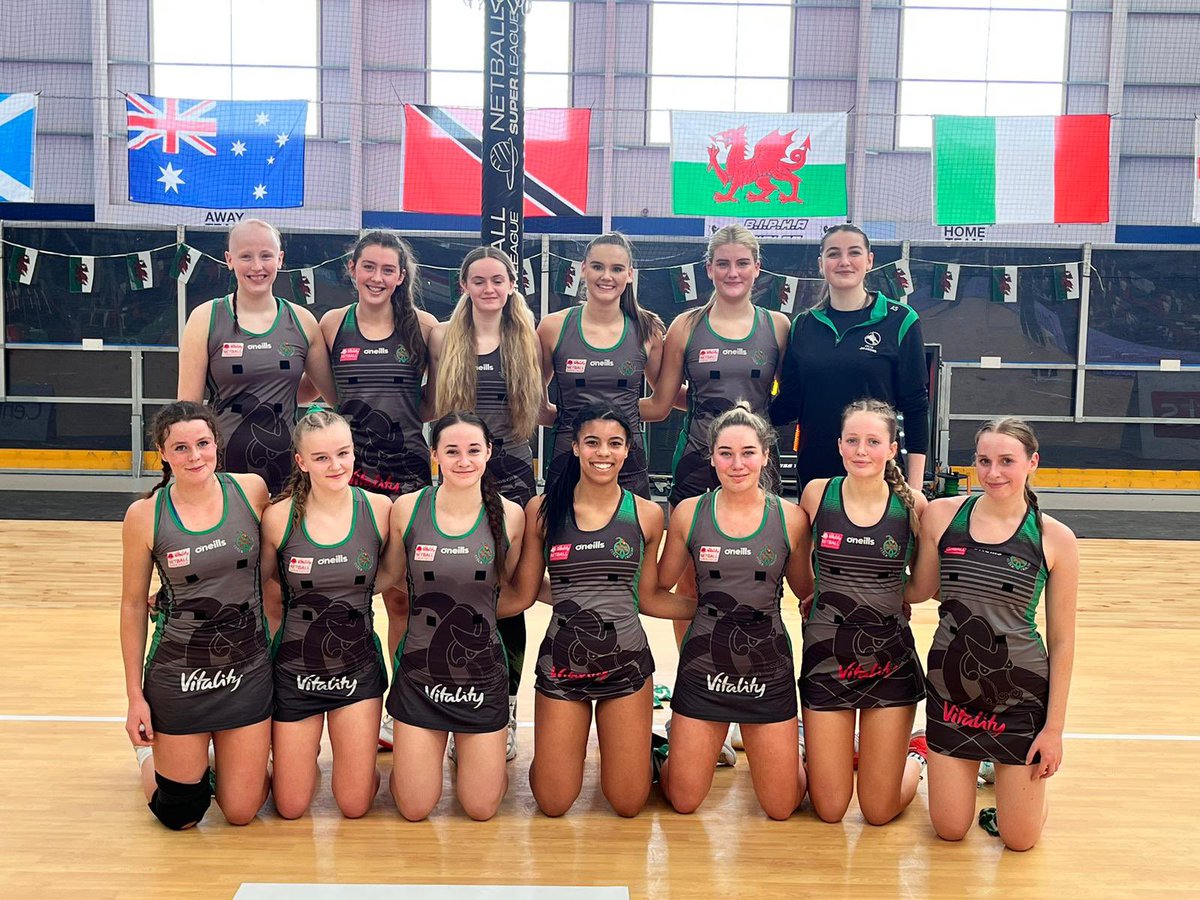 Excellent performance by @celticdragons_ U17 in their curtain raiser against Wales Colleges to win 48 - 27 @bellyboo27 @WalesNetball_ #proudcoach