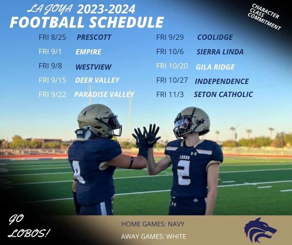 LJLobosFootball's tweet photo. 2023-2024 Campaign 🐺 🏈 https://t.co/q4dypNOrBE