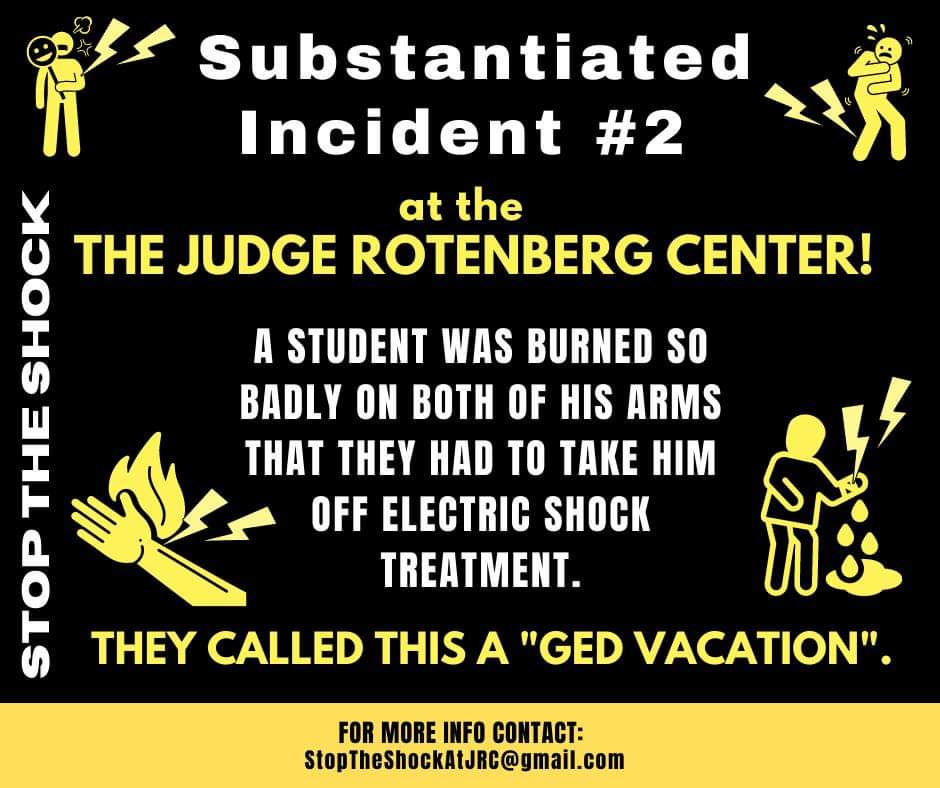 DaveShmave4's tweet photo. #StopTheShock at the @JudgeRC.
This is Applied Behavior Analysis.
#ABAchat https://t.co/aWb6w3CYFc