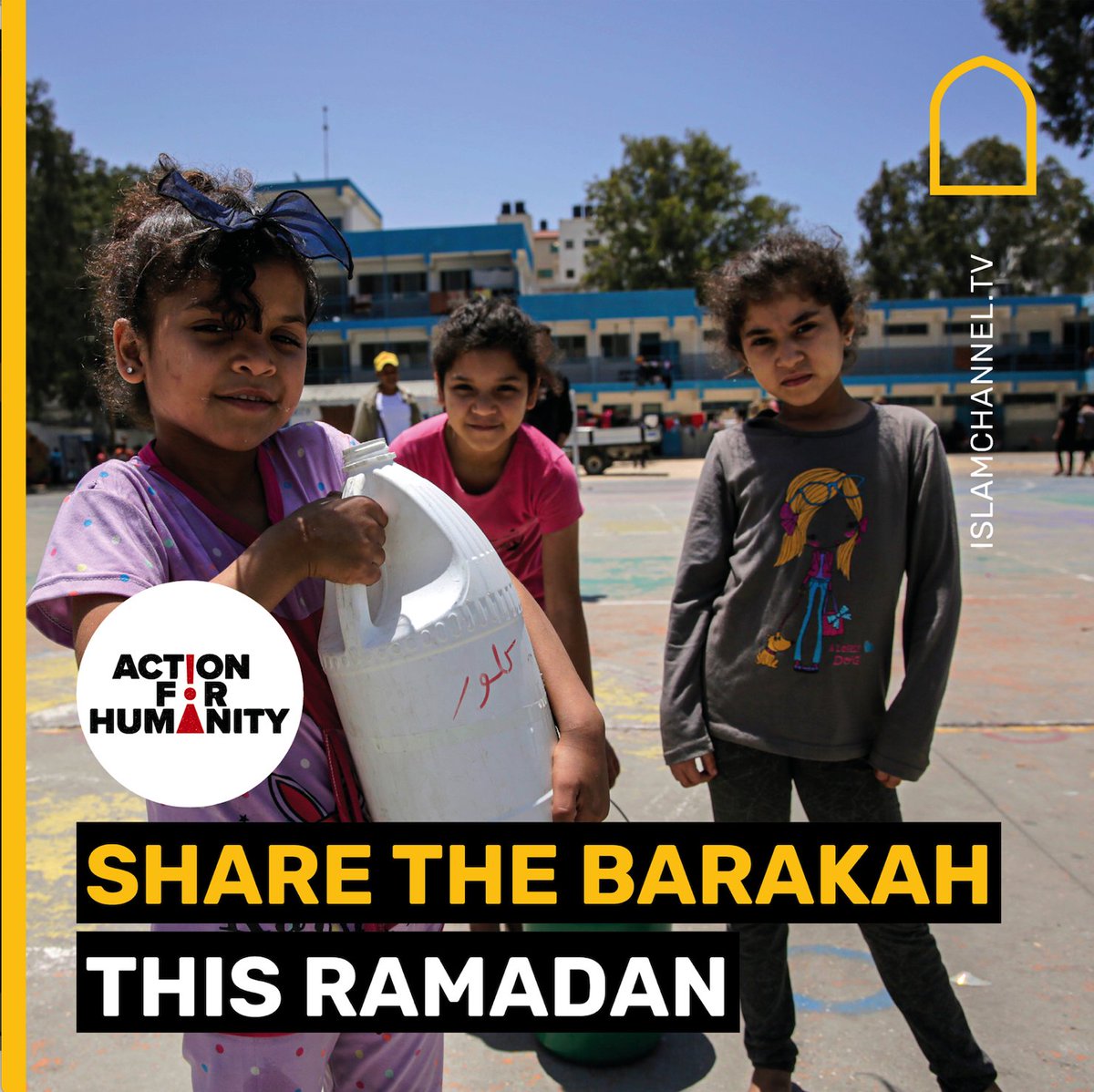 Islamchannel's tweet photo. SHARE THE BARAKAH THIS RAMADAN
Join Action for Humanity now as they raise funds to provide the gift of hearing this Ramadan.
#ramadan #actionforhumanity @AFH_charity https://t.co/5oY5lVx2qS