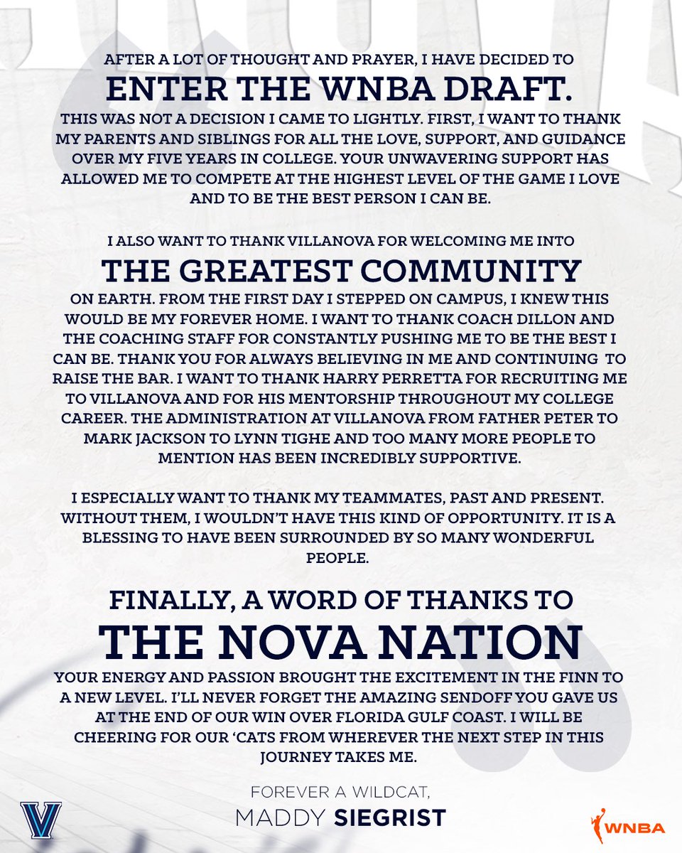 novawbb's tweet photo. Forever a Wildcat. 

𝐓𝐡𝐚𝐧𝐤 𝐲𝐨𝐮 @20sMaddy! ✌️💙 https://t.co/QNmjJgqrF7