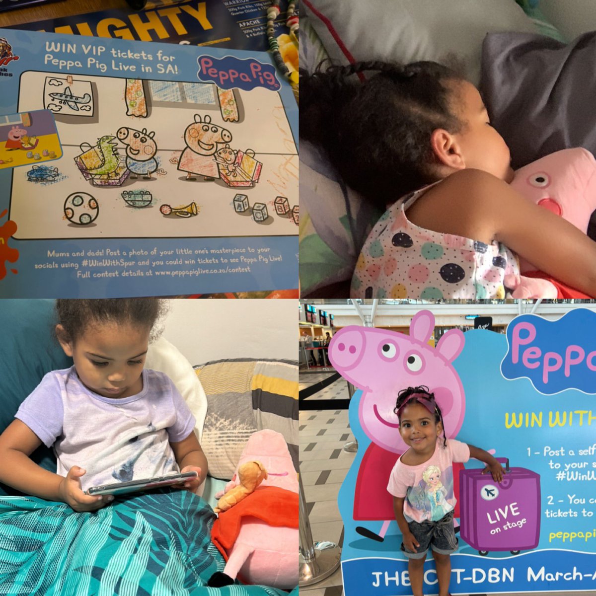 Jade_D01's tweet photo. @peppapig @peppapigliveSA #WinWithSpur https://t.co/L3hZ3yvo4u