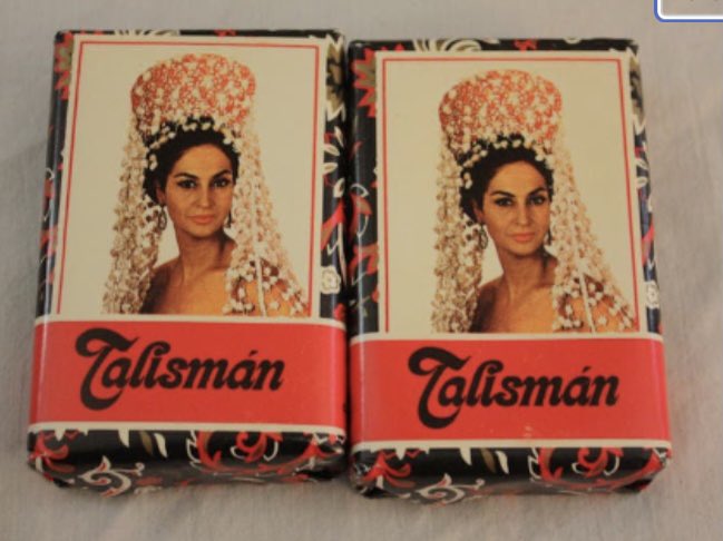emmasattic98's tweet photo. Vintage Talisman Perfumed Bar Soaps (Two) N.1007 2.5 Oz. Bars by EmmasAtticTreasures https://t.co/HN21kLTbvV via @Etsy #BarSoaps #Perfumed #Spanish #Talisman https://t.co/j1V0Q6JuLH