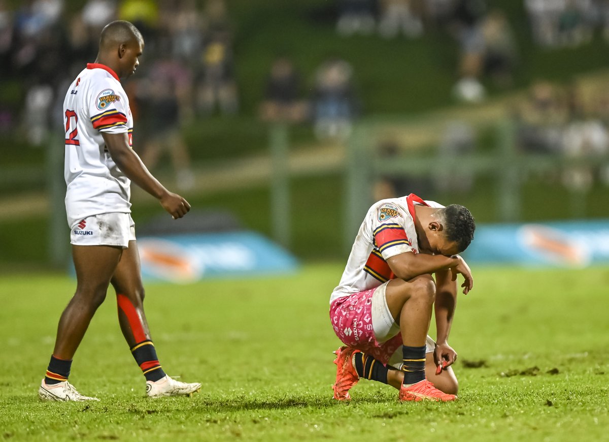 From back-to-back champions in 2021 and 2022 and a record 5 titles since the tournament began the <a href="/TuksSport/">#TuksSport</a> stripe generation have lost six matches in a row this year to be automatically relegated to the <a href="/varsityshield/">Varsity Shield</a> next season. 

Who could have seen this coming 🤯?