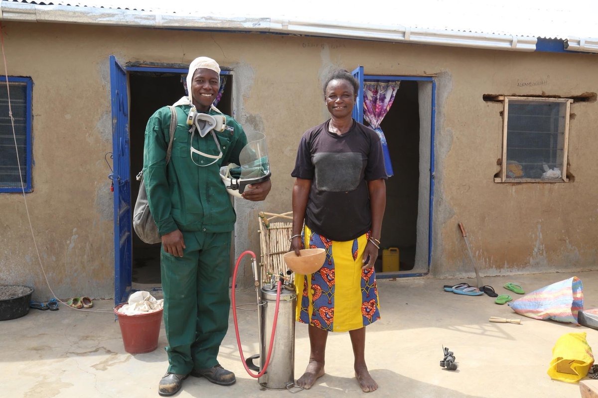 AngloGold Ashanti Malaria Control tweet media