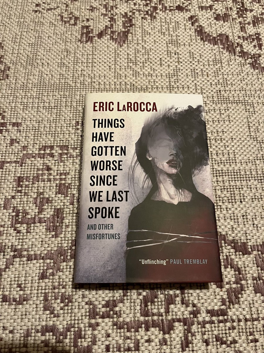 #mariesreads2023 #thingshavegottenworsesincewelastspoke #ericlarocca #reading 

16 -