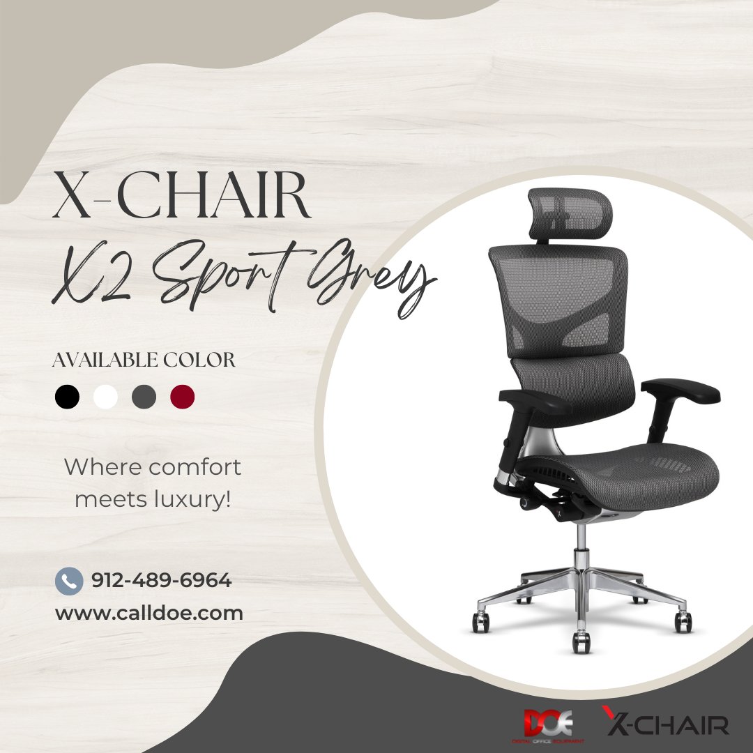 DigitalOfficeEq's tweet photo. It's time to stop by our office and test drive an X-Chair 🪑🔴Meet the new standard in office seating. 10 ergonomic adjustments to fit your body like a glove. 
#xchair #officefurniture #notyourgrandfathersofficechair #ergonomicseating #ergonomicchair https://t.co/5QezEZsvYb